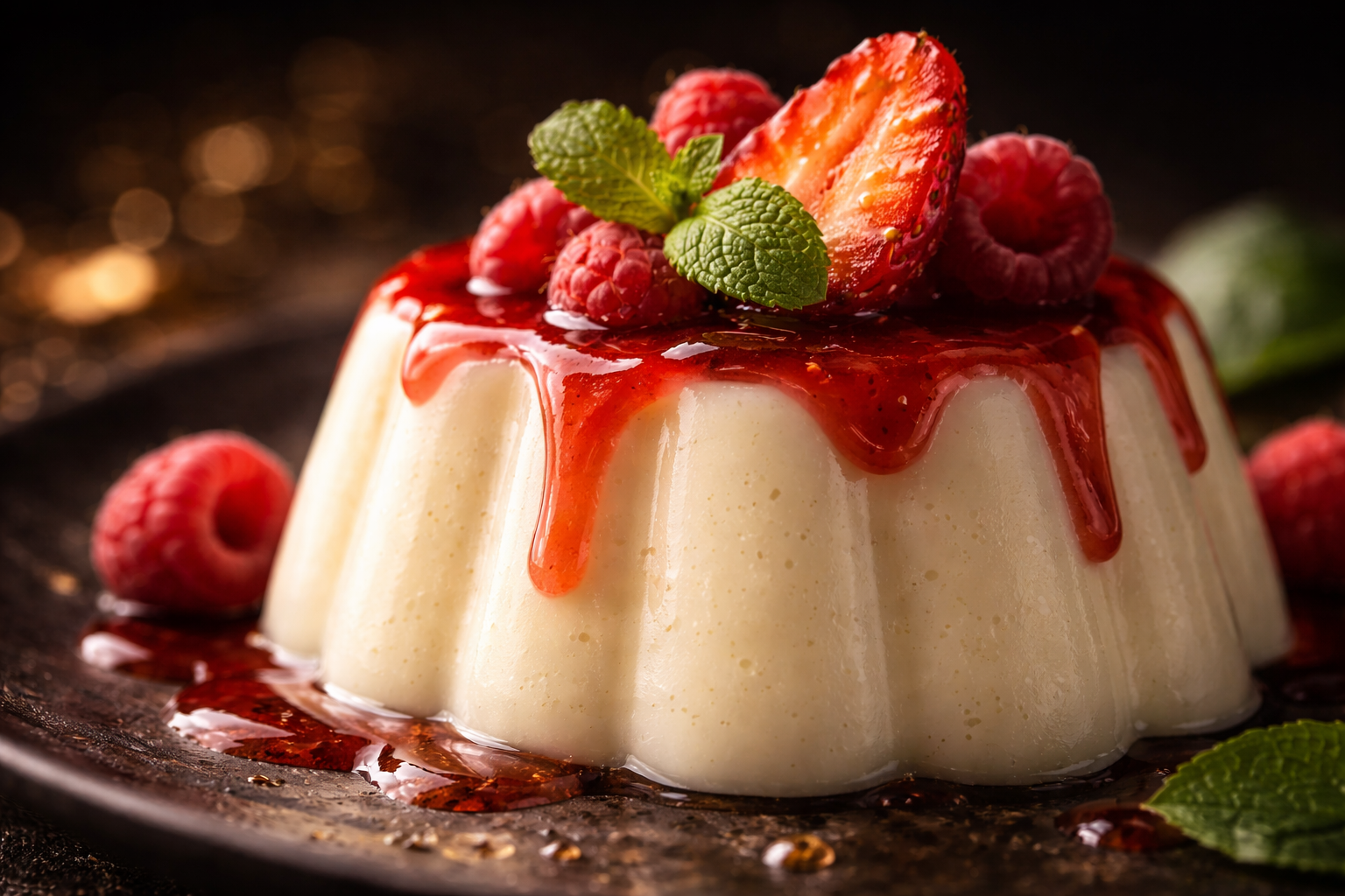 Makro ingredience – Panna Cotta